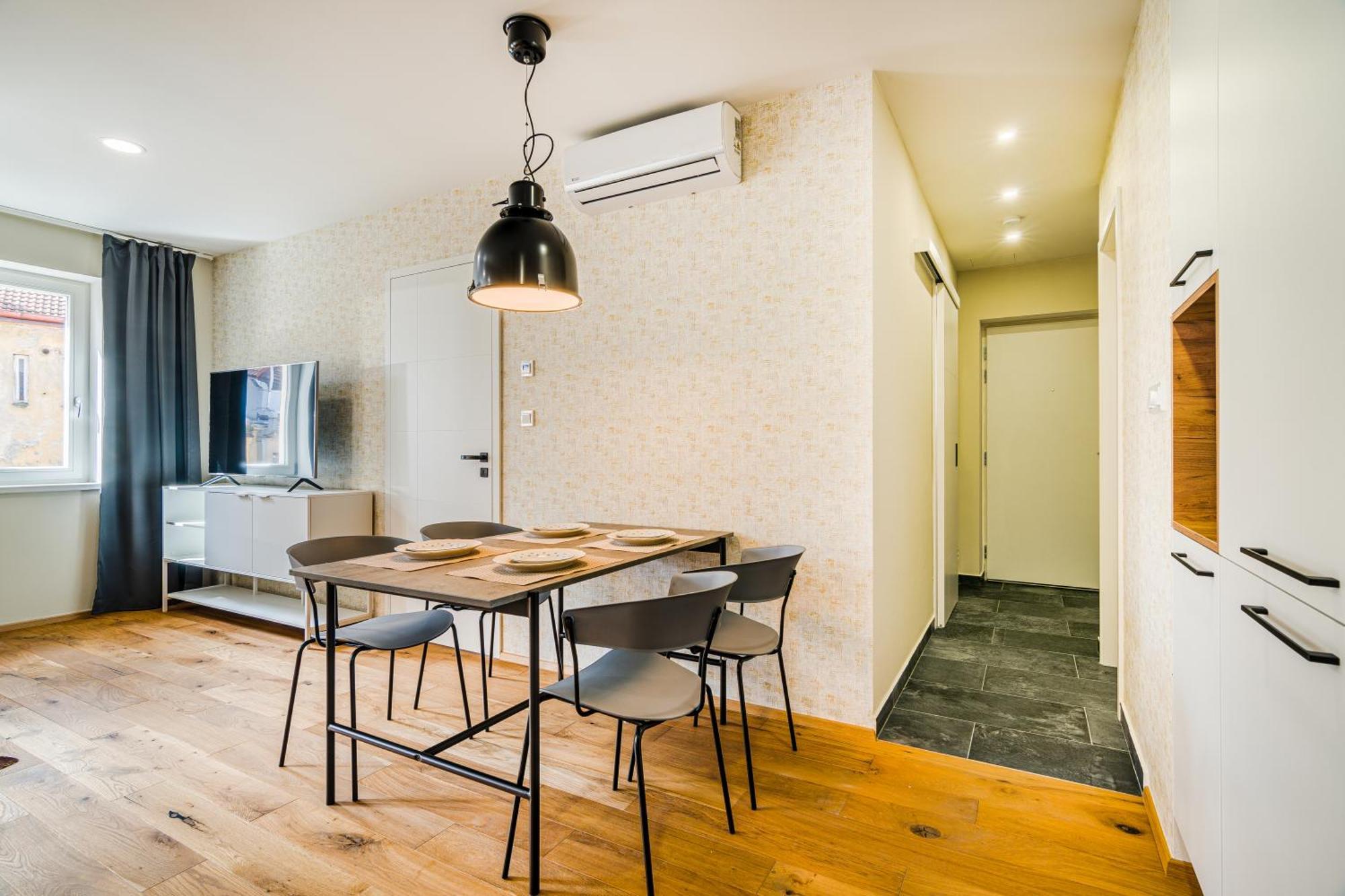 Prague Days - Premium Loft W Terrace - View - Netflix - Ac Lägenhet Exteriör bild