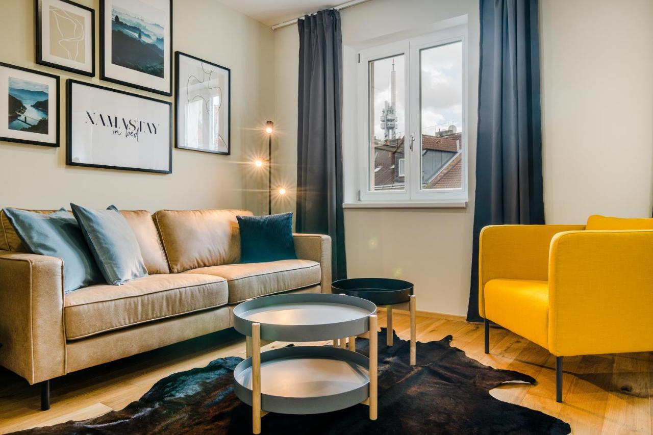 Prague Days - Premium Loft W Terrace - View - Netflix - Ac Lägenhet Exteriör bild
